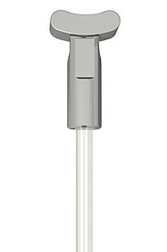 Perlon transparante draad met slider Perlon transparante draad met slider