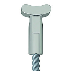 Staaldraad met slider