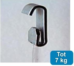 Perlon transparante draad met easy cliq Perlon transparante draad met easy cliq