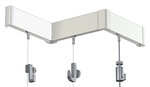 Click Rail zwart structuur 300 cm (20 stuks)