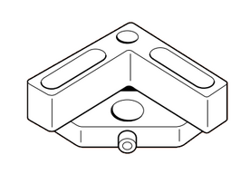MAGNETISCHE HOUDER VOOR L-RUBBERS