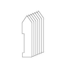 Framers-points 12000 pcs voor Fletcher type 07-300