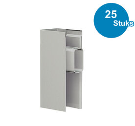 CLICK RAIL PRO, GRIJS, EINDKAP (25 stuks) 9.4121