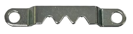 Tandhanger, zilverkleur, 6 x 40mm. 1.000 stuks
