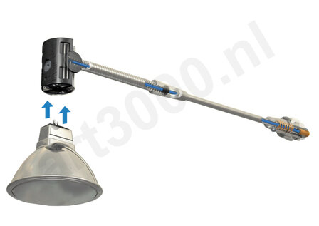 combi rail pro-light armatuur 20cm 40.21200