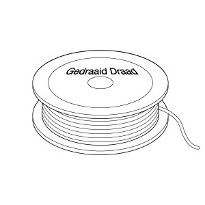 Staaldraad gedraaid 1,0mm 1000mtr 