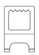 foam-board hanger extra zwaar per 100 stuks