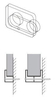 glasplaatklemmen tot 1,5mm per 100 stuks