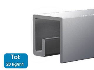 classic rail up alu 300 cm (per stuk) 05.11301-AHB