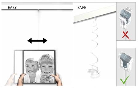 Twister Cliq2fix perlon 100 cm (50 stuks)