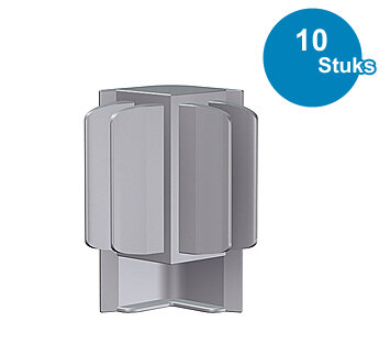 CLICK RAIL, GRIJS, HOEKVERBINDING (10 stuks) 9.4108