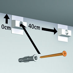 CLICK & CONNECT, CLICK RAIL, 3 RINGS, per 1000 stuks 9.4119B