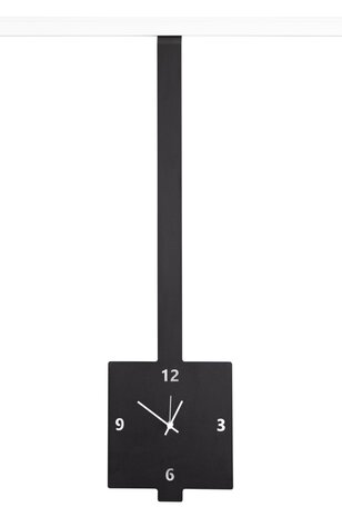 clocktica 430 mm zwart