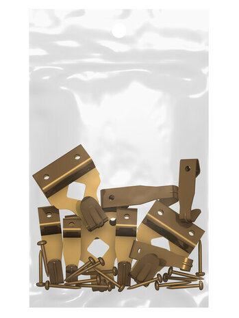 wandhaken, 12 stuks (1 set)