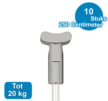 PERLON + SOLID, 2mm, 250 cm (10 stuks) 08.23250