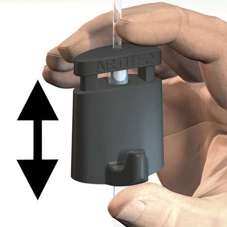 micro grip schilderijhaak 5-10 kg voor koord 1 mm (10 stuks)