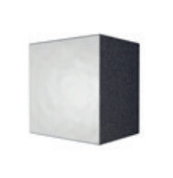 afstandhouder  foam antraciet 20 x 20 x 15 mm (500 stuks)
