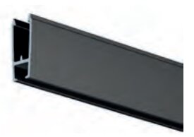 xpo rail 200 cm zwart (5 stuks)