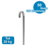 STANG, STAAL UT, 3mm, 100cm, per 50 stuks 9.4151B