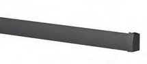 magazine rail zwart 99 cm