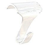 gallery haak 18 mm wit