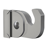 KLEMHAAK, 4x4mm, ALU, max. 40kg, per stuk 9.4253AA