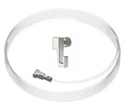 SET TWISTER 2 mm 150cm + MINI-HAAK, max. 4kg, per stuk