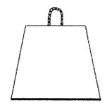 plakhanger papier 0,8kg 1000 stuks