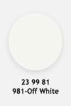 decoratietape breder 48 mm x 25 m 981 - Off White