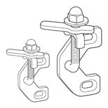 flexhaken type M-4 2 stuks