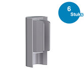 click rail, grijs, eindkap, blister art 2, per 6 sets van 2 stuks 9.7052