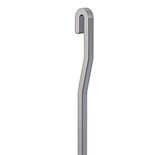 stang 4x4 mm met knik alu 250 cm