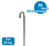 STANG, STAAL UT, 3mm, 100cm, per 50 stuks 9.4151B