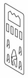 foamboard hanger metaal 100 st. RACO-13 50 10
