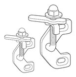 flexhaken type M-6 2 stuks