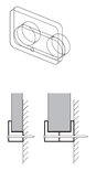 glasplaatklemmen 1,5mm-2,5mm per 1000 stuks