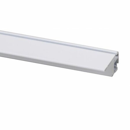 prorail flat wit 150 cm (4 gaten per m1)
