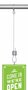 set loop hanger plus draad met lus 300 cm 10 kg