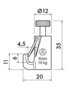 auto grip lock haak 15 kg voor 2 mm draad per 500 stuks