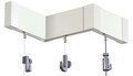 CLICK RAIL, WIT, 300 cm, 20 kg/m1, per 5 stuks 9.4304